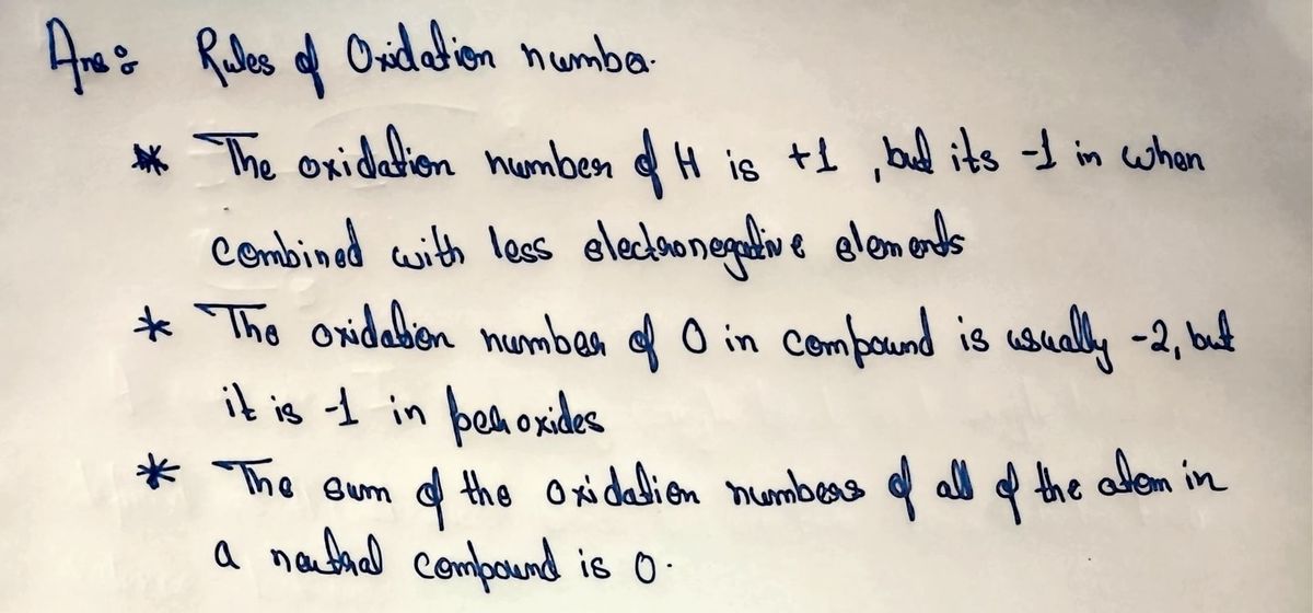 Chemistry homework question answer, step 1, image 1